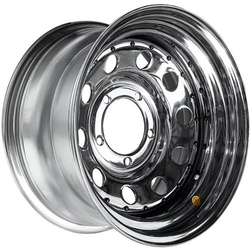 Диски Off Road Wheels УАЗ 8x16 5*139.7 ET-19 DIA110.1 Chrome Штампованный купить с бесплатной доставкой в пункты выдачи в Петербурге